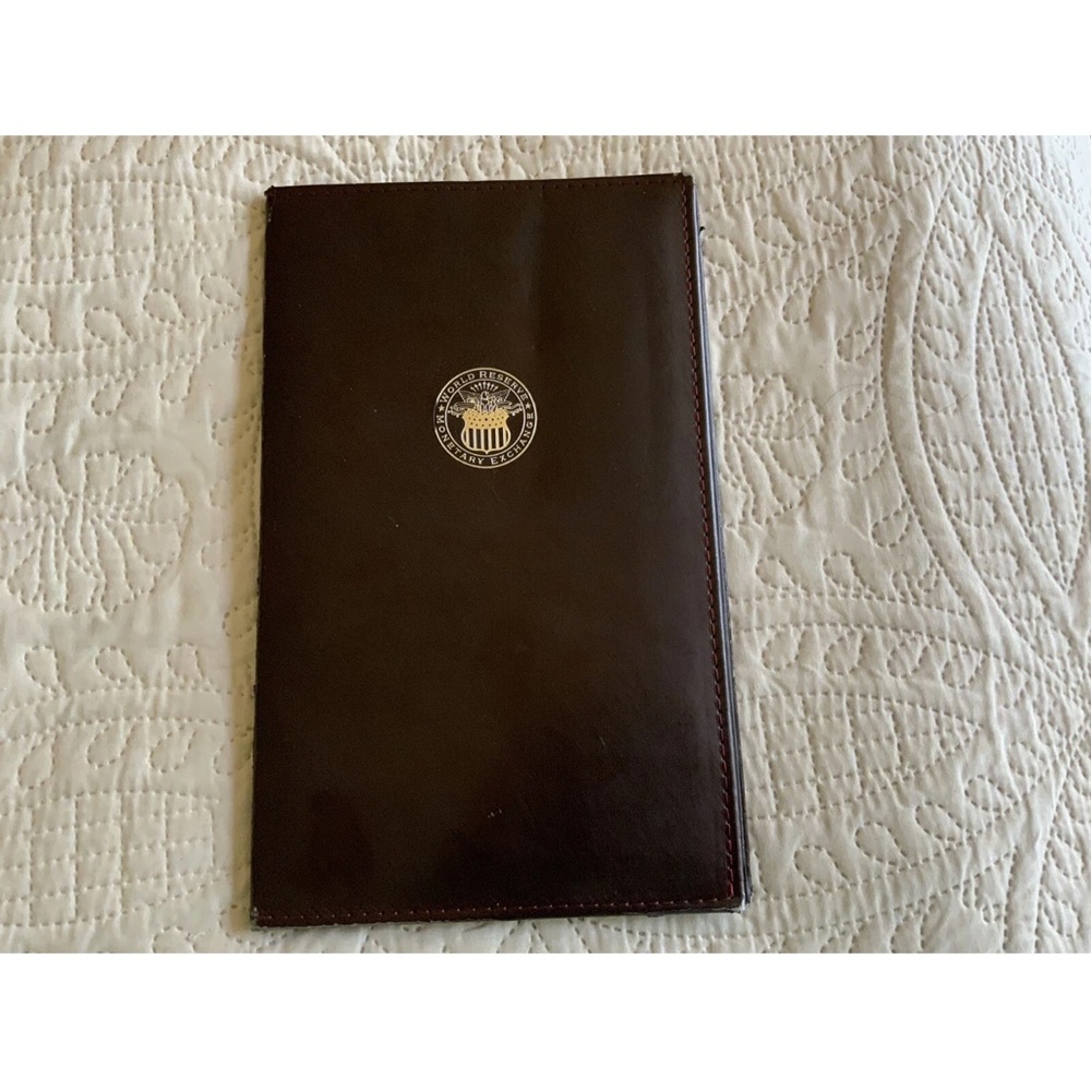 Federal Reserve Uncut Sheet $2 Dollar Bills 2003 With Display Book/Folder - Picture 2 of 4